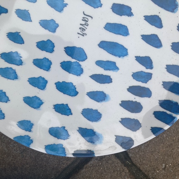 Rae Dunn Melamine Luncheon Plates - Picture 3 of 7